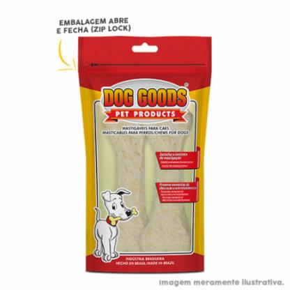 Ossinho Extrusado 4-5" Natural para Cães. Cartela com 2 unidades.