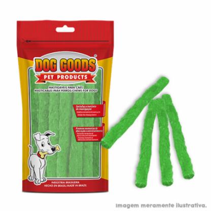 Palitinhos Flexíveis para Cães. Sabor Menta. Cartela com 100g.