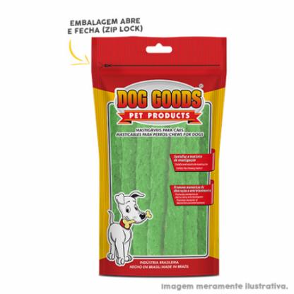 Palitinhos Flexíveis para Cães. Sabor Menta. Cartela com 100g.