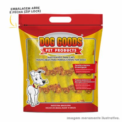 Petisco divertido para cães em formato de banana. Pacote com 20 unidades (aprox. 1200 gramas)