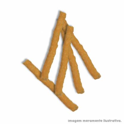 Palitinhos Flexíveis para Cães. Sabor Defumado. Cartela com 100g.