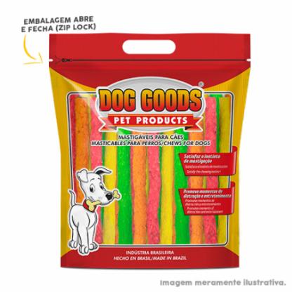 Palitinhos Rígidos para Cães 5x8 (médios) - Colorido. Pacote econômico de 1kg.